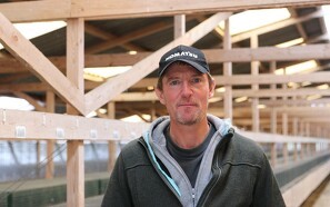 Jesper Vad har mistet lysten til selv at drive minkavl på farmen