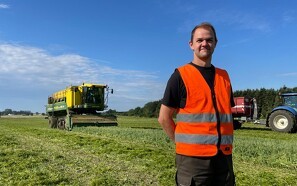 Se den sidste ærtehøst i Danmark: Står tilbage som et stærkt varemærke