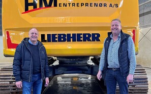 Kæmpe ordre til JMM:  46 nye Liebherr-maskiner