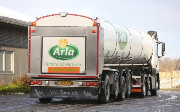 Arla fastholder mælkeprisen i februar