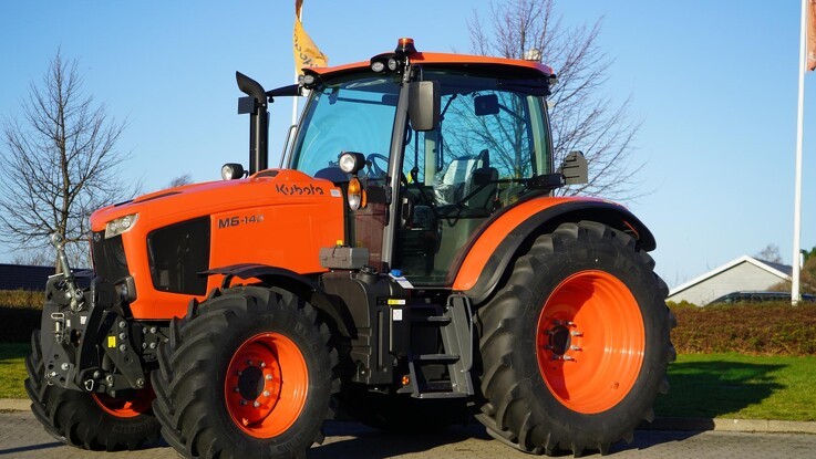 M6-serien er landet: Kubota lancerer ny traktor i Danmark