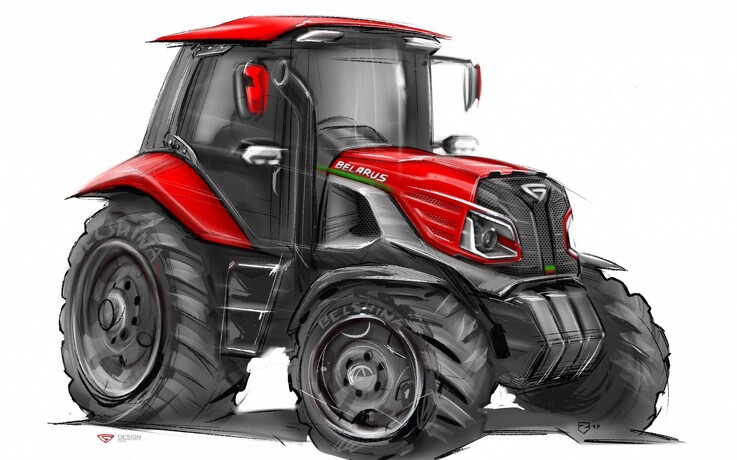 Ny traktorserie fra Belarus
