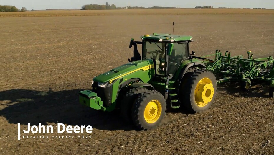 Video: Førerløs traktor er klar til markarbejde