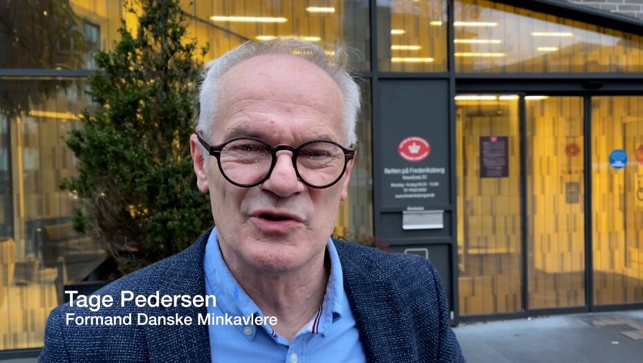 Video: Tage Pedersen: Regeringens håndtering af minksagen har været u-dansk